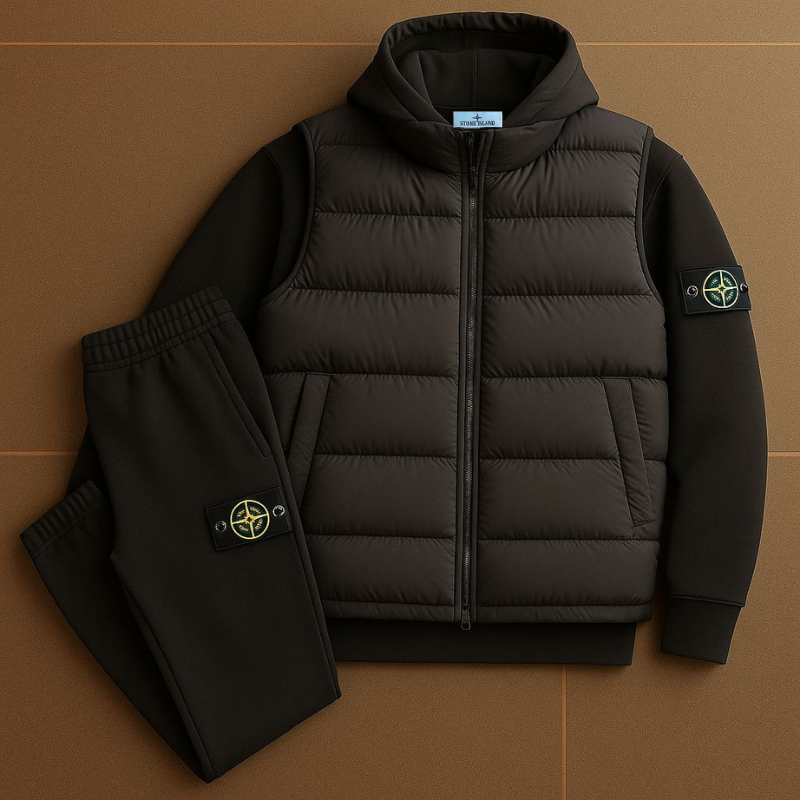 SI™ Premium Set - Quilted Jacket &amp; Jogging Pants-OSI