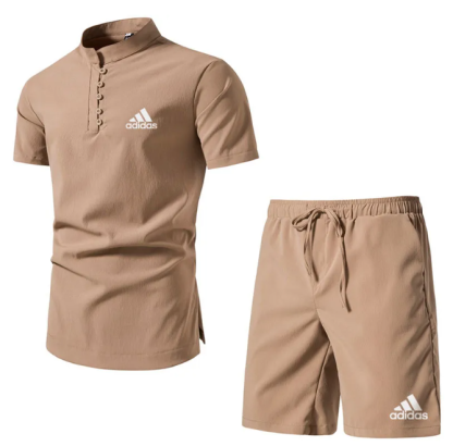 SHORTS MASCULINO VERÃO MANGA CURTA RESPIRÁVEL SPORTSWEAR.-OSI