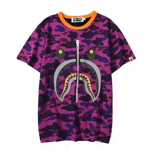  Camo Shark WGM T-Shirt-OSI