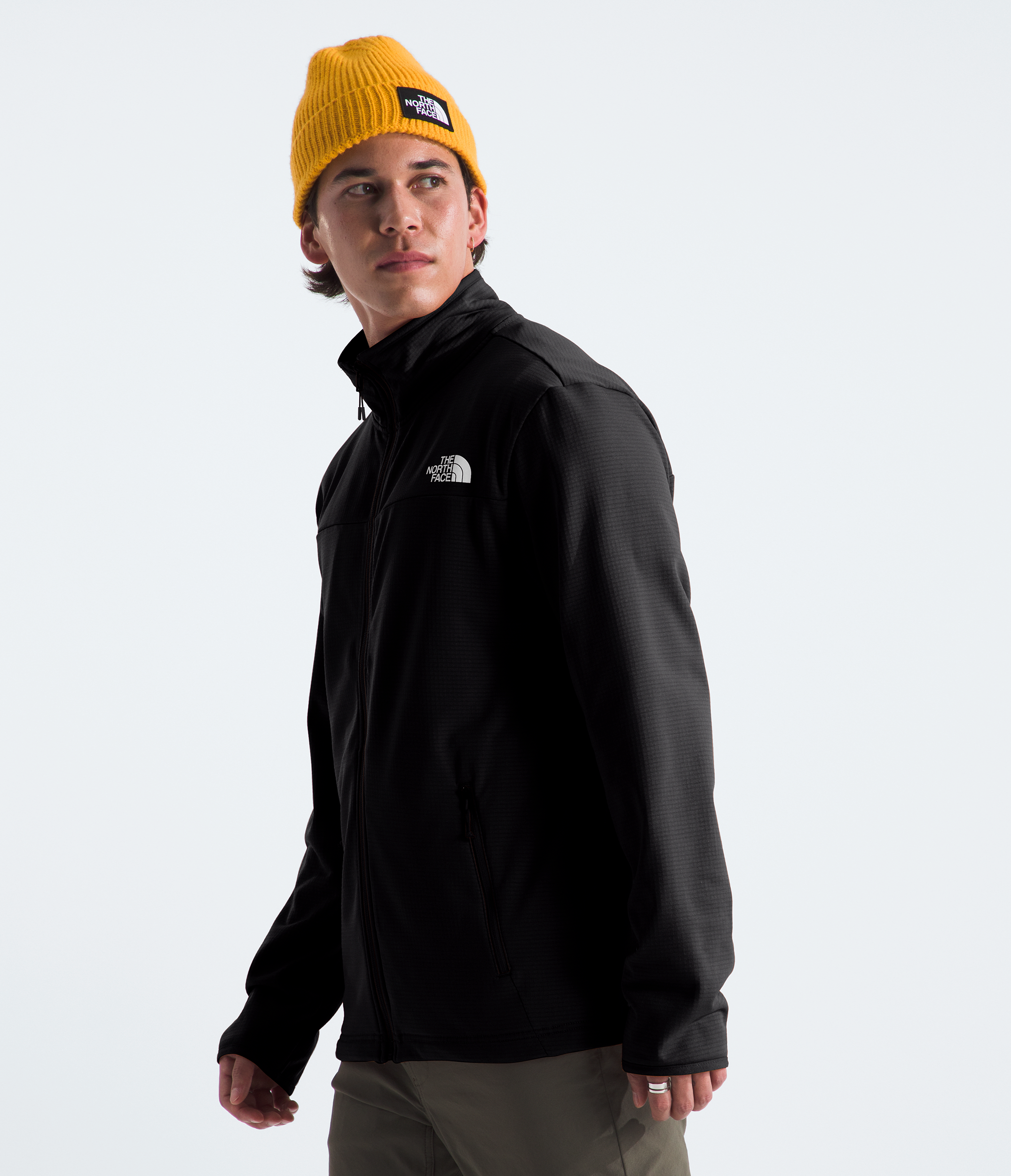 Men's Cedar Trail Grid Fleece Full-Zip Jacket-OSI