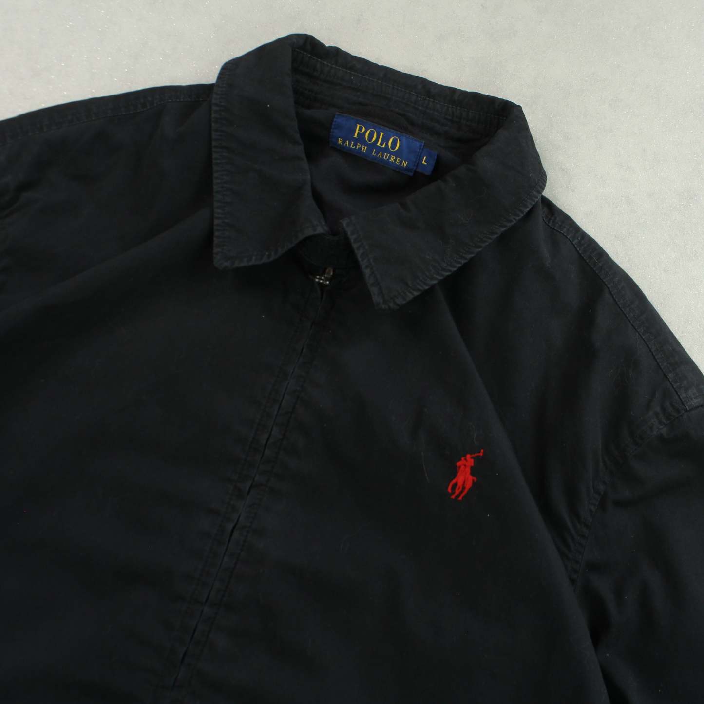 RARE 1990s  Harrington Jacket Black-OSI