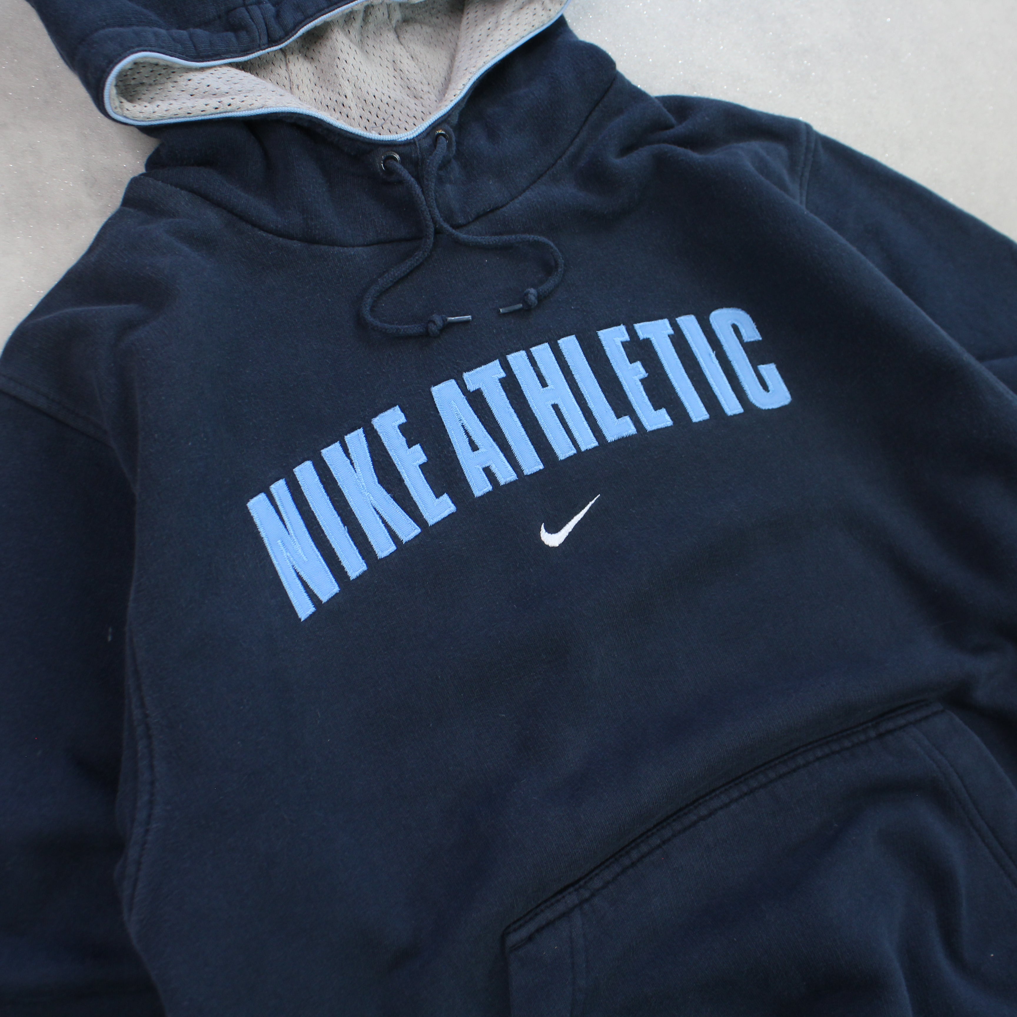 RARE 2000s  Hoodie Navy-OSI
