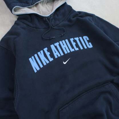 RARE 2000s  Hoodie Navy-OSI