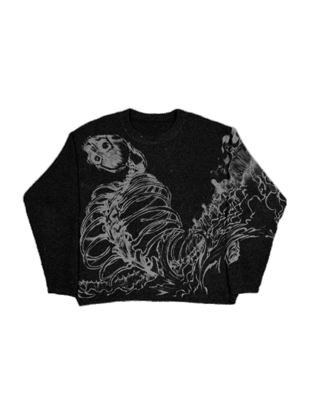 "Rumbling" Knit Black-OSI