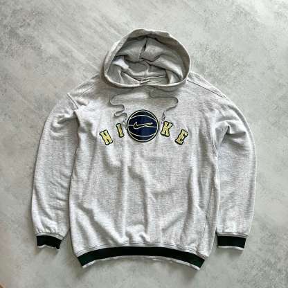 RARE 1990s heavyweight embroidered hoodie-OSI
