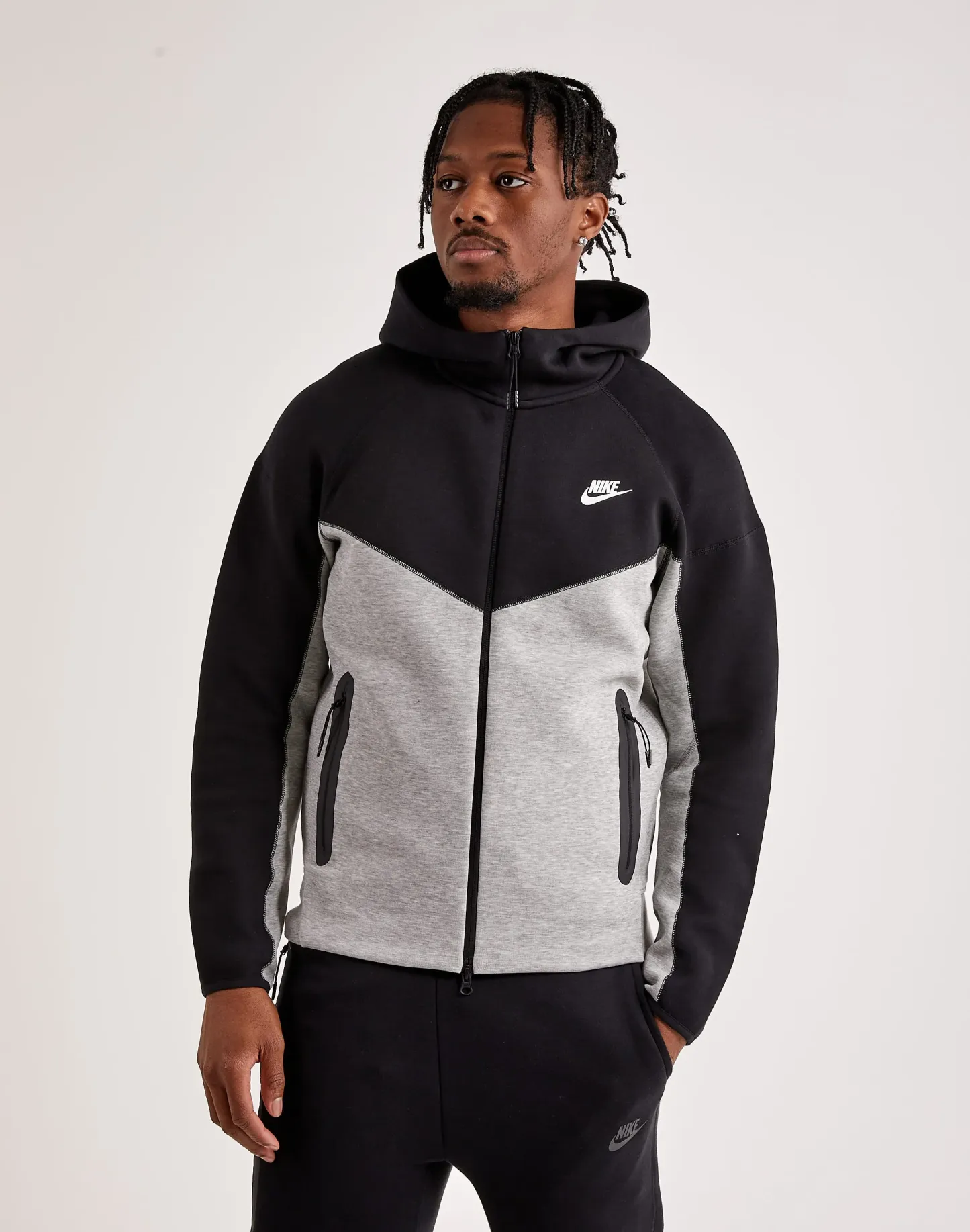 Fleece Full-Zip Hoodie-OSI