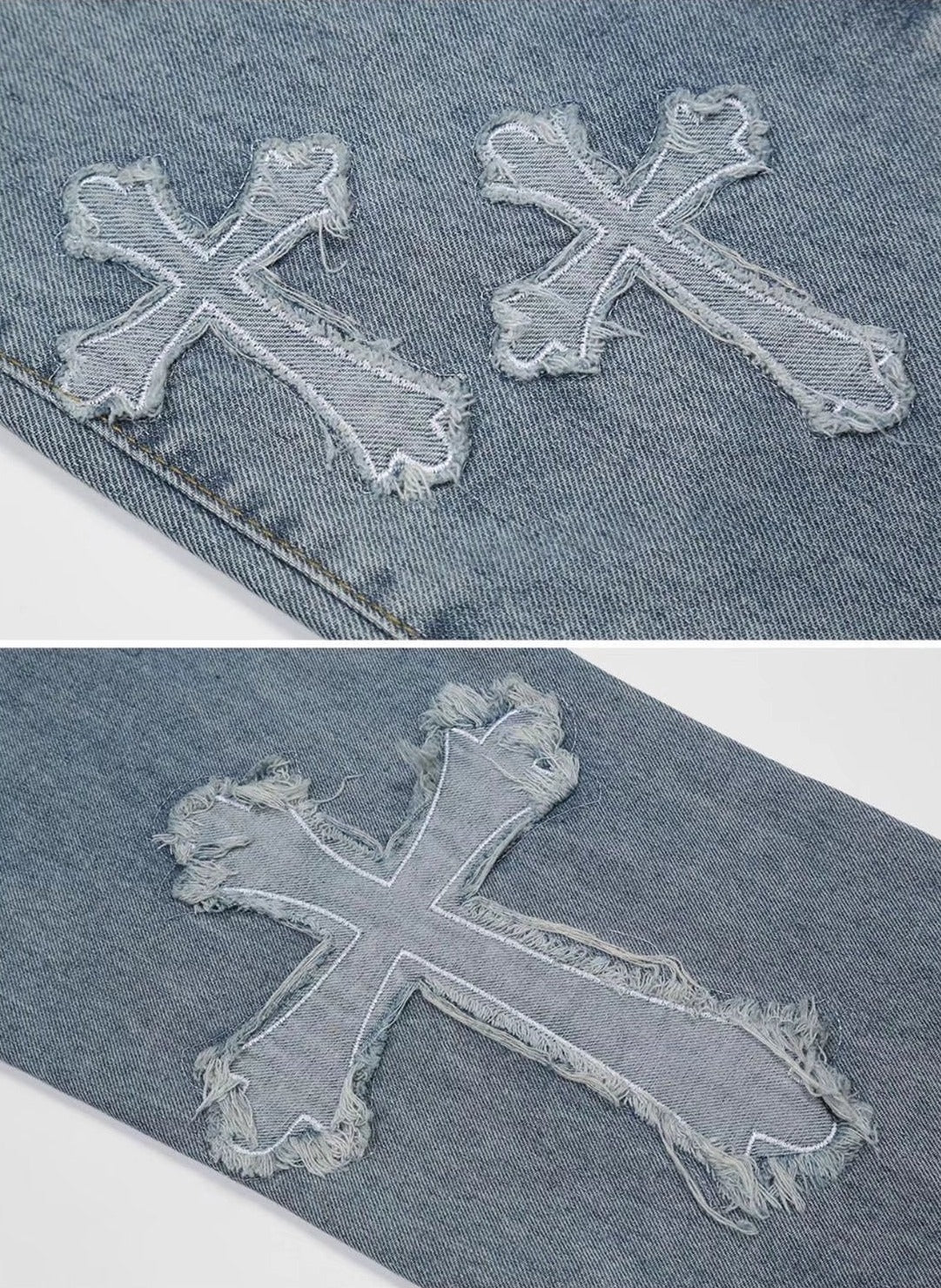 Cross Baggy Jeans-OSI