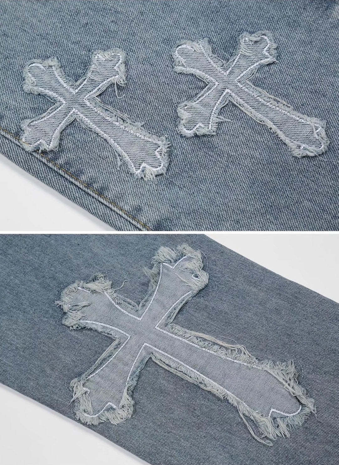 Cross Baggy Jeans-OSI