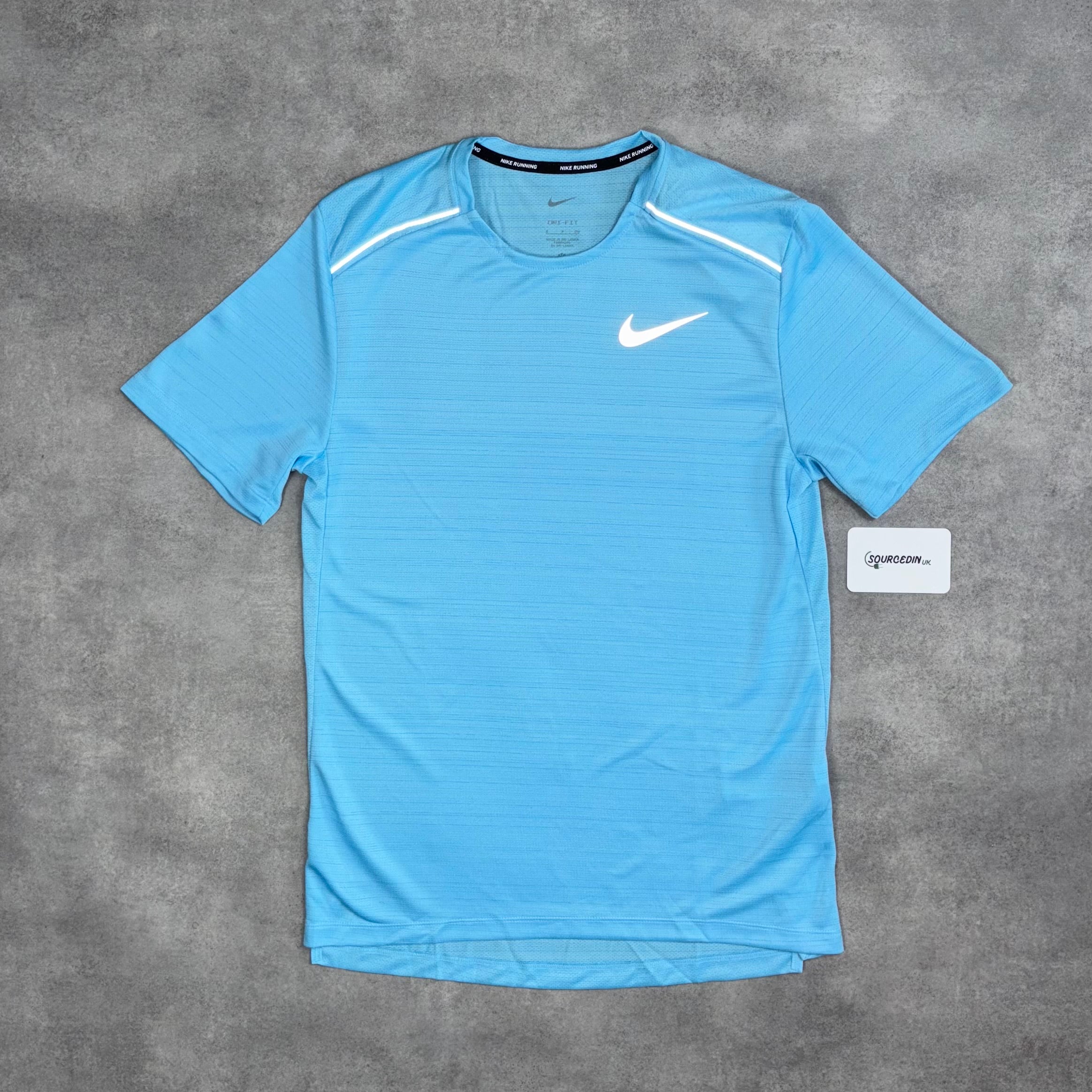 Miler T-Shirt Pacific  Blue & Pacific Blue 7” Challenger Short Set-OSI
