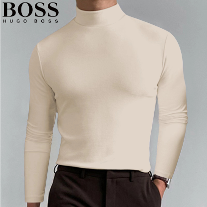 Men's Casual Round Neck Thermal Top-OSI