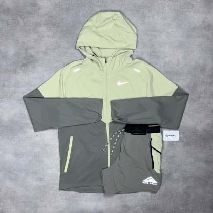 Uv Windrunner Jacket & 5” Gore-Tex Flex Short Set Olive Aura-OSI