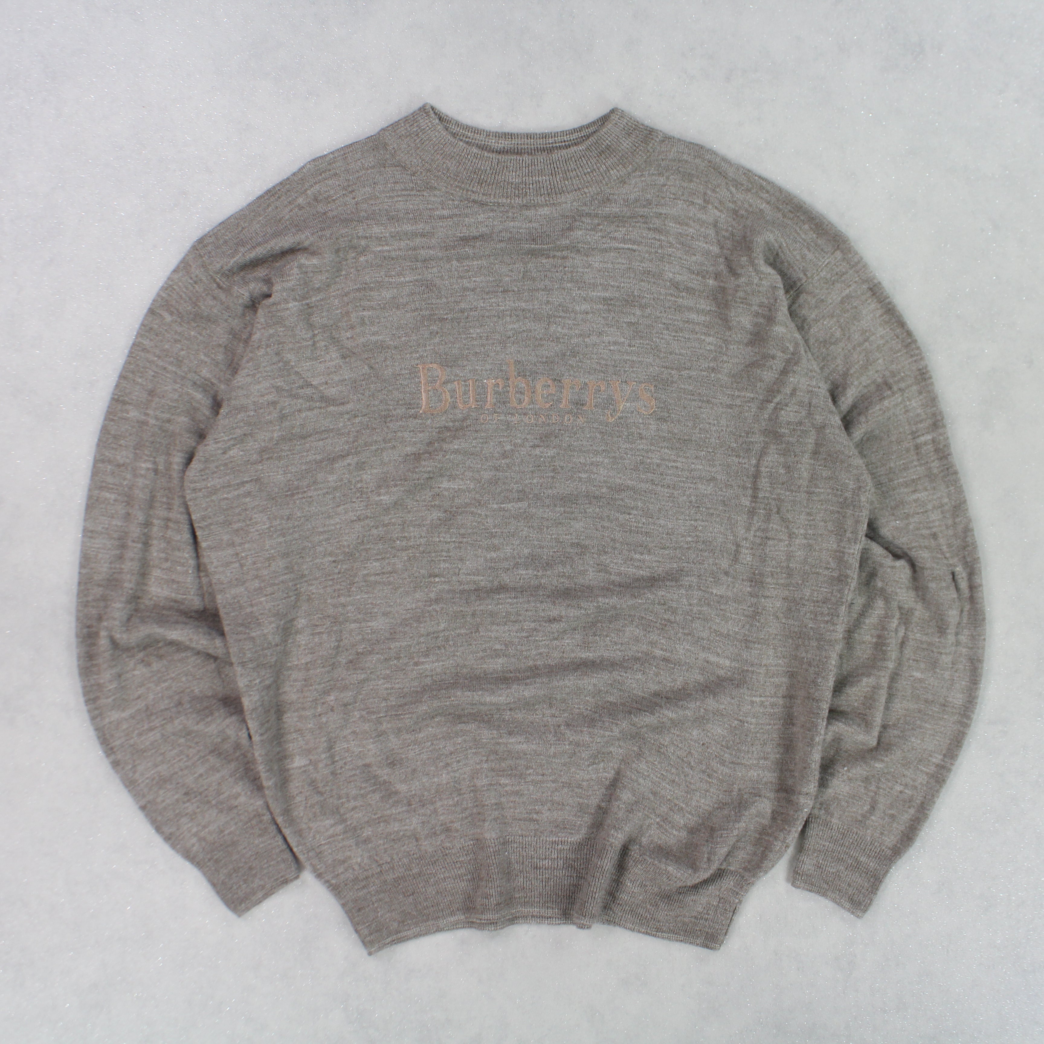 RARE 1990s Jumper Brown-OSI