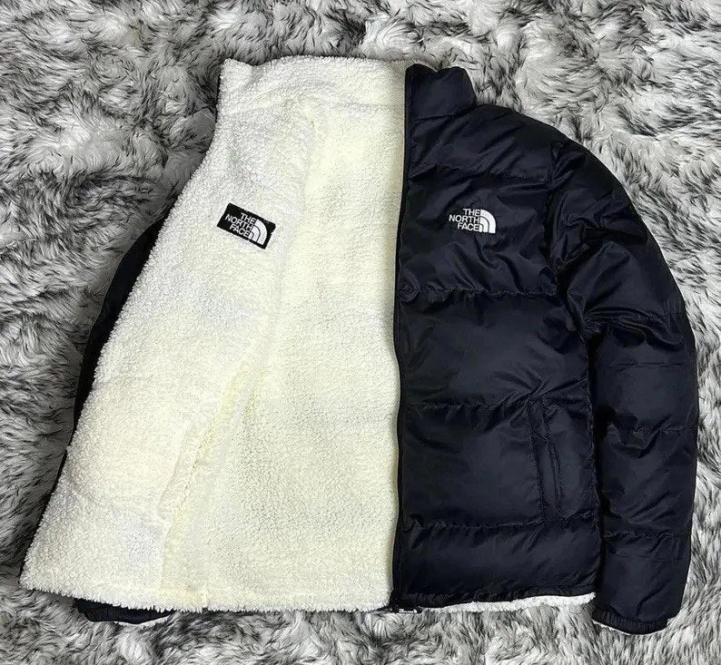 Reversible Winter Puffer Jacket + Free Pants-OSI
