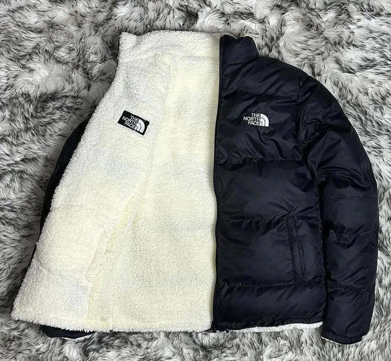 Reversible Winter Puffer Jacket + Free Pants-OSI