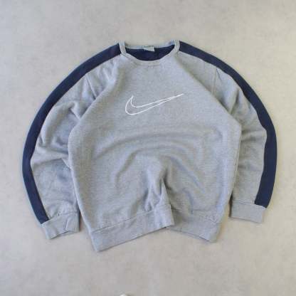 RARE 2000s  Sweatshirt Grey-OSI