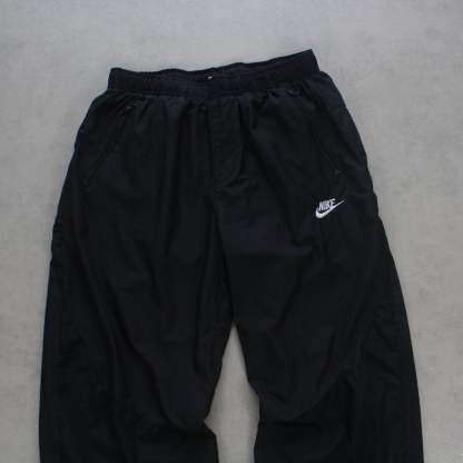 RARE 2000s Trackpants Black-OSI