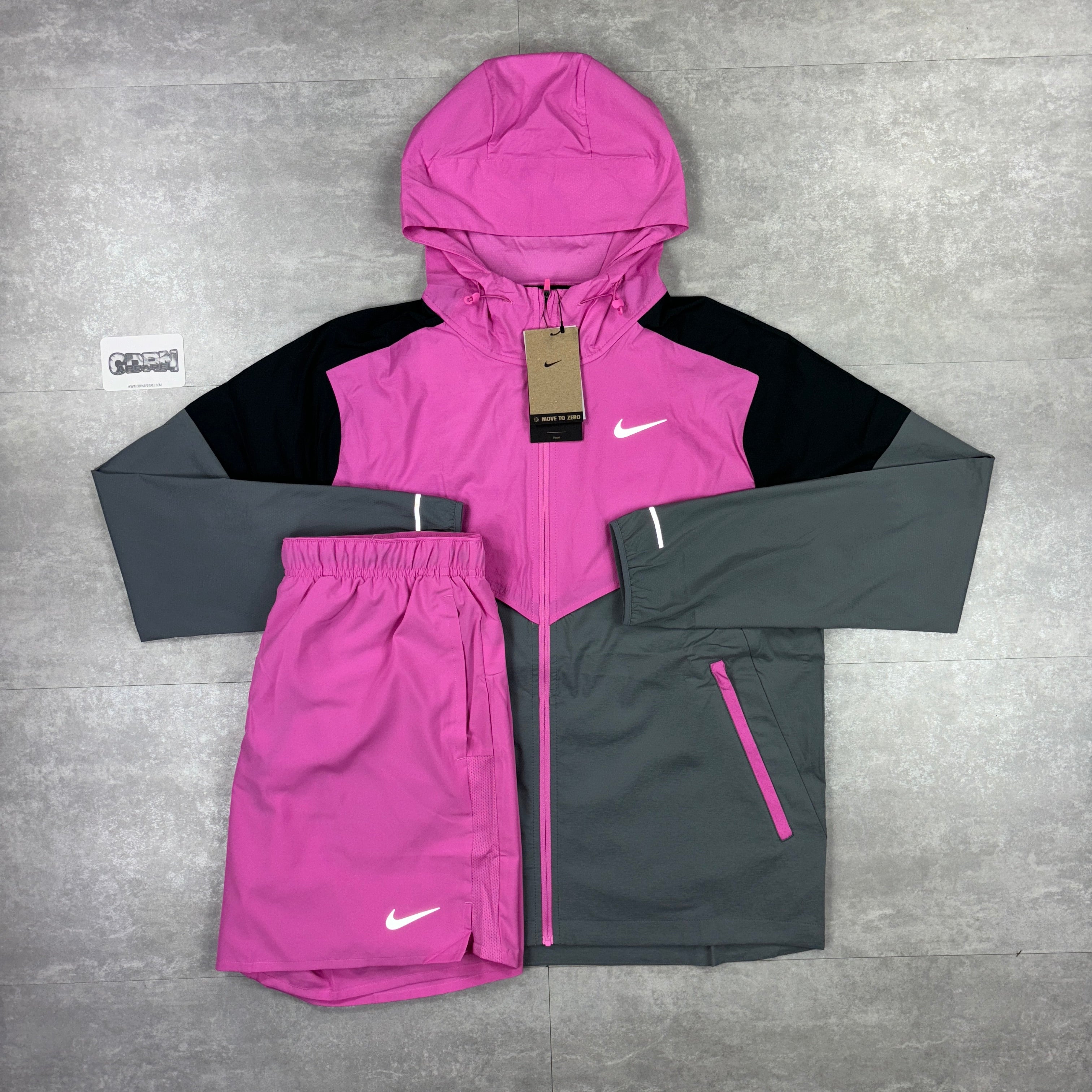 Playful Pi UV Windbreaker & Challenger Shorts Set-OSI