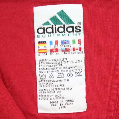 RARE EQT 1/4 Zip Sweatshirt Red-OSI