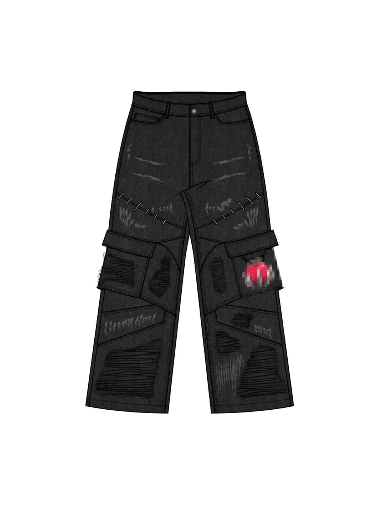 "Cruel Fate" Cargo Pants-OSI