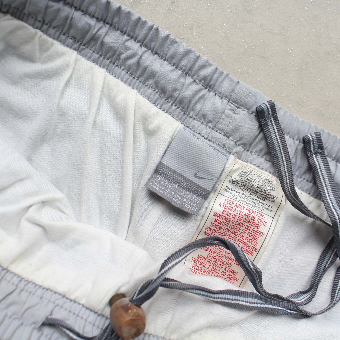 RARE 2000s Trackpants Grey-OSI