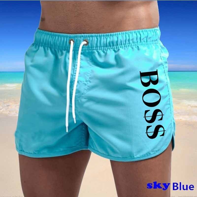 Men's Swimwear Shorts  Brand Beachwear-OSI