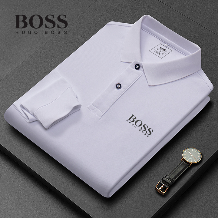 Long-sleeved Polo Shirt-OSI