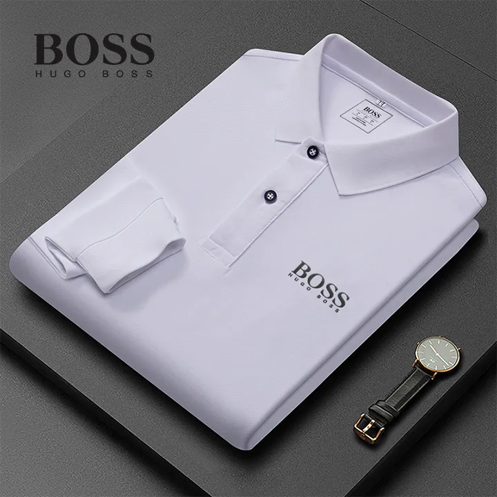 Long-sleeved Polo Shirt-OSI