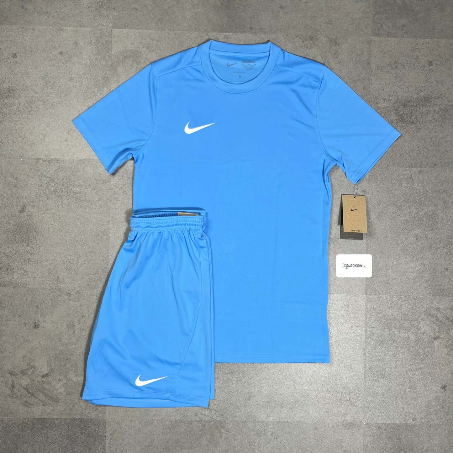 Dri Fit Set Blue/Black Shorts-OSI