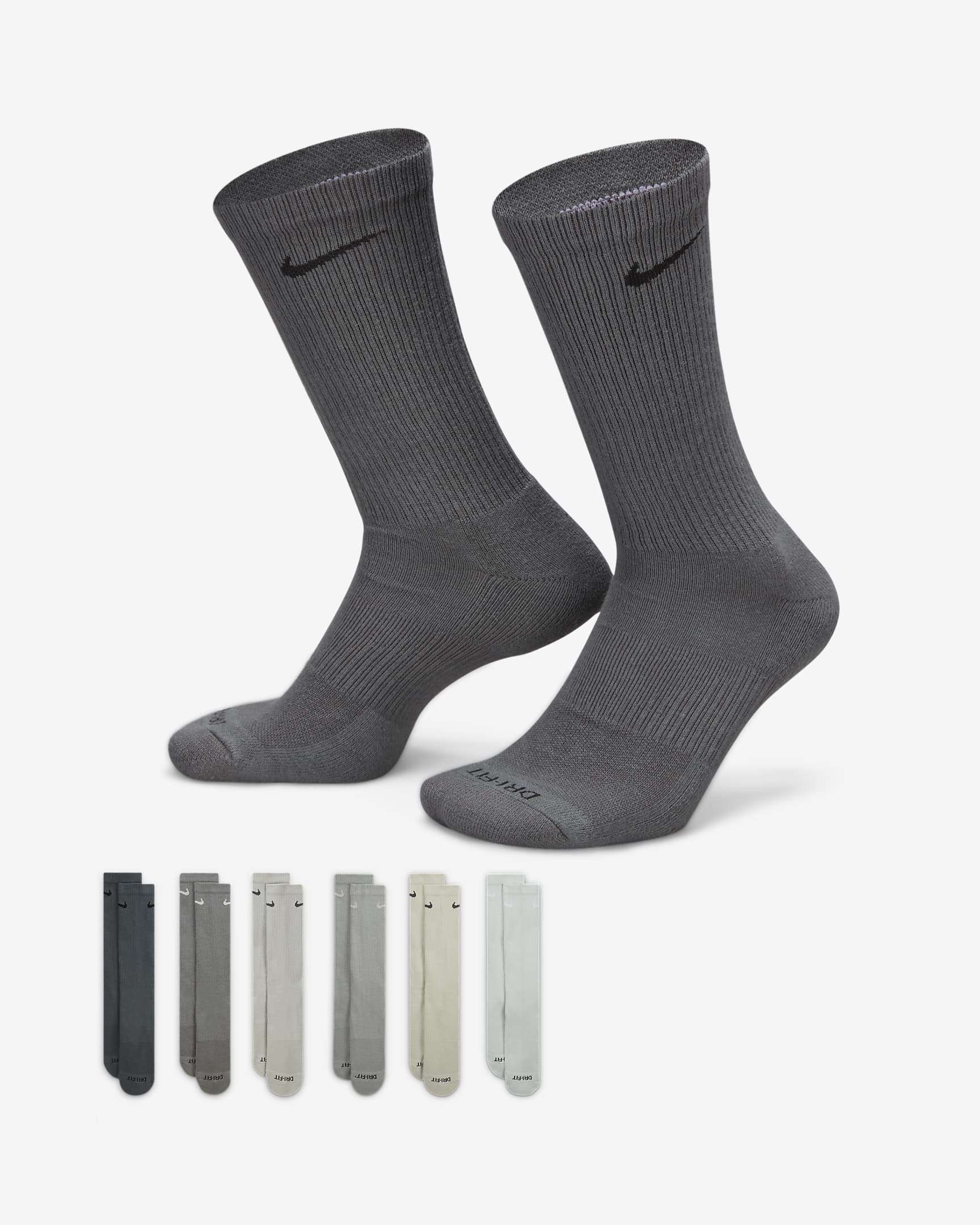 Training Crew Socks (6 Pairs)-OSI