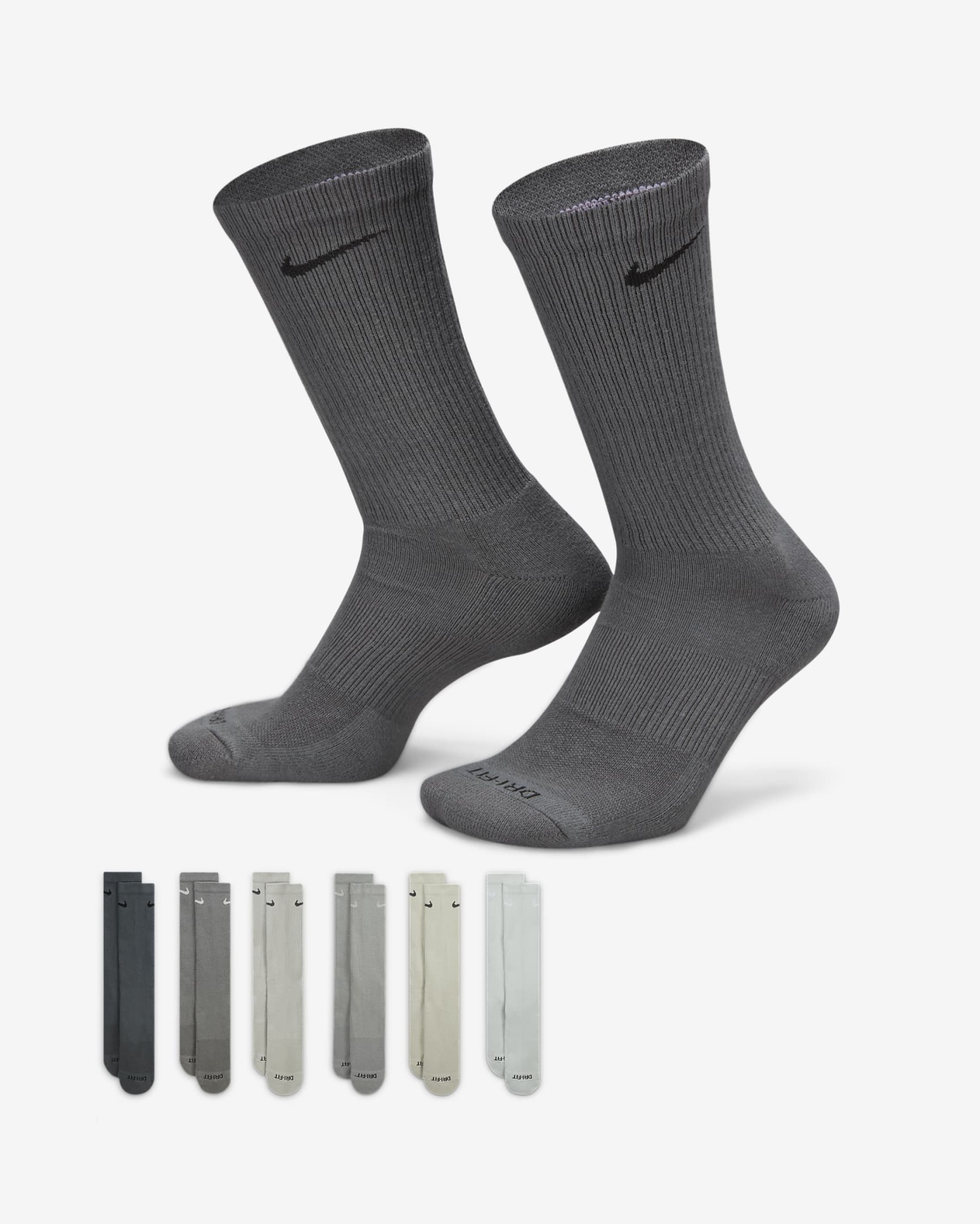 Training Crew Socks (6 Pairs)-OSI