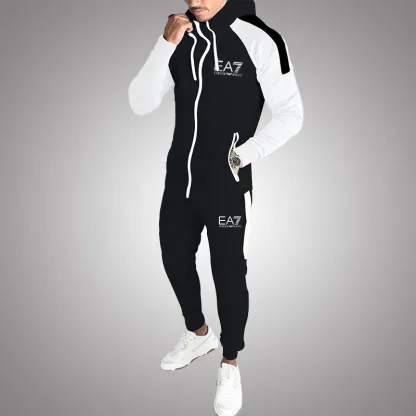 Dwuczęściowy dres męski (kurtka + spodnie)-OSI