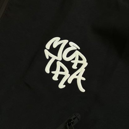 Mertra Monogram Shell Jacket Black