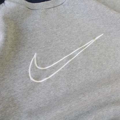 RARE 2000s  Sweatshirt Grey-OSI