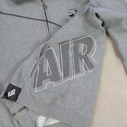 RARE 2000s  Zip Up Grey-OSI