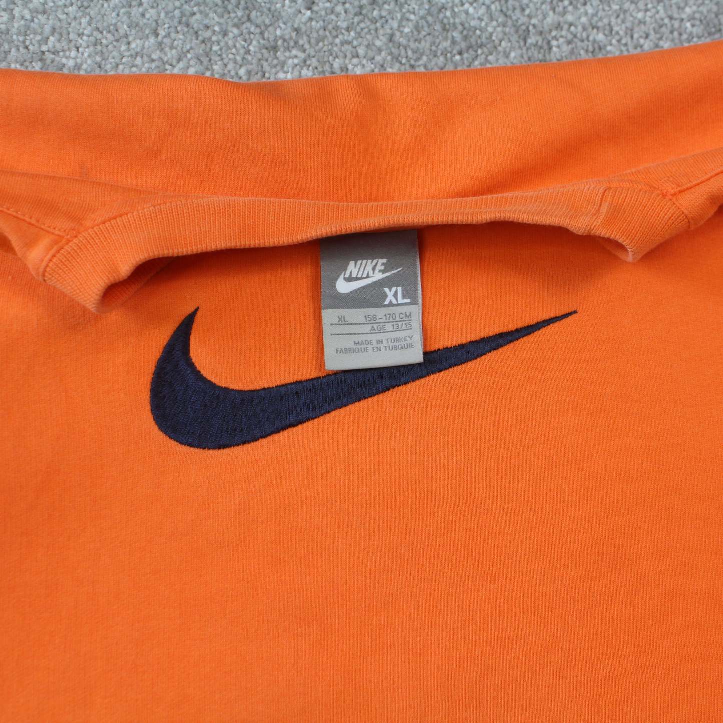 2000s   Swoosh Sweatshirt Orange-OSI