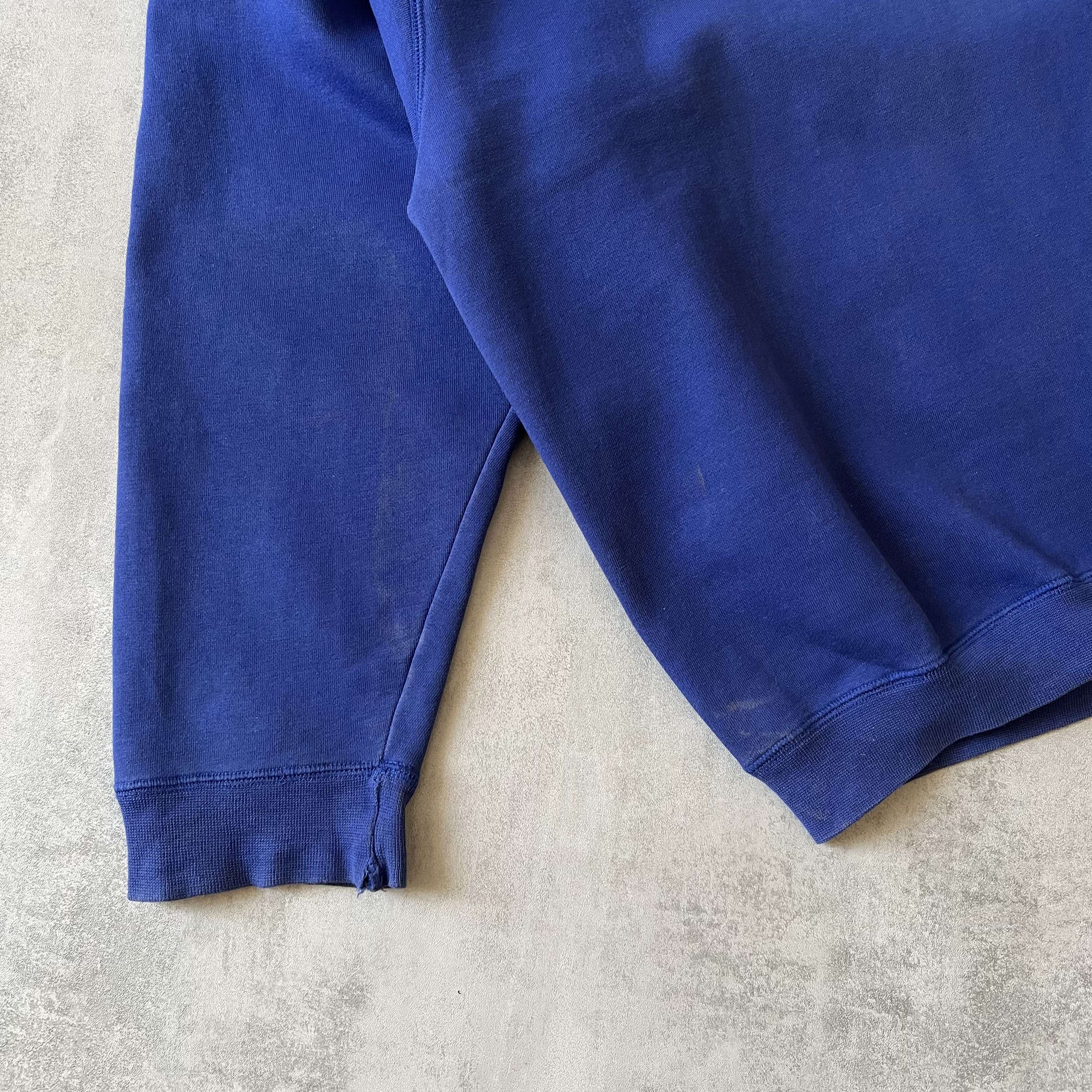 Equipment 1990s heavyweight embroidered sweatshirt-OSI