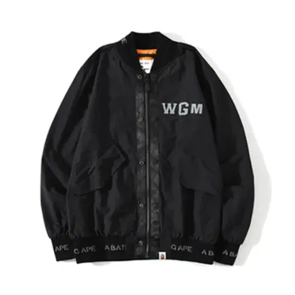 A Bathing Ape Shark Zip Up Jacket-OSI