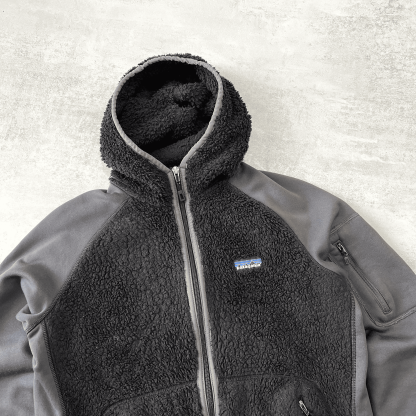 2000s zip heavyweight fleece hoodie-OSI