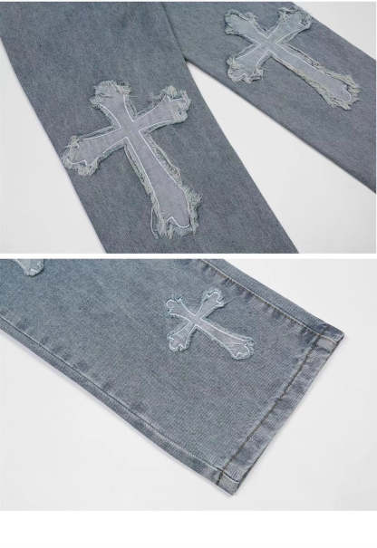 Cross Baggy Jeans-OSI