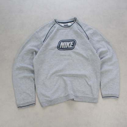 RARE 2000s  Sweatshirt Grey-OSI