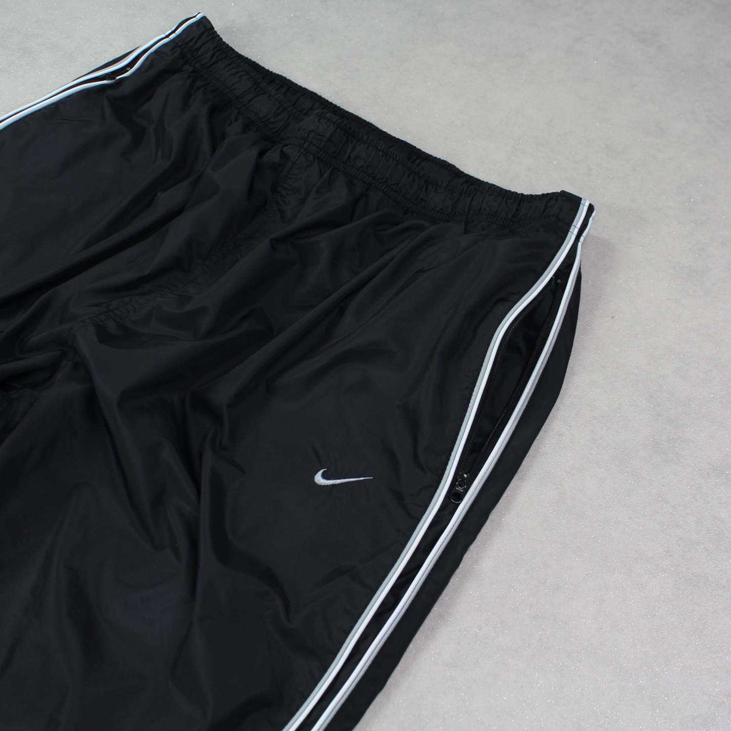 SUPER RARE 2000s Trackpants Black-OSI