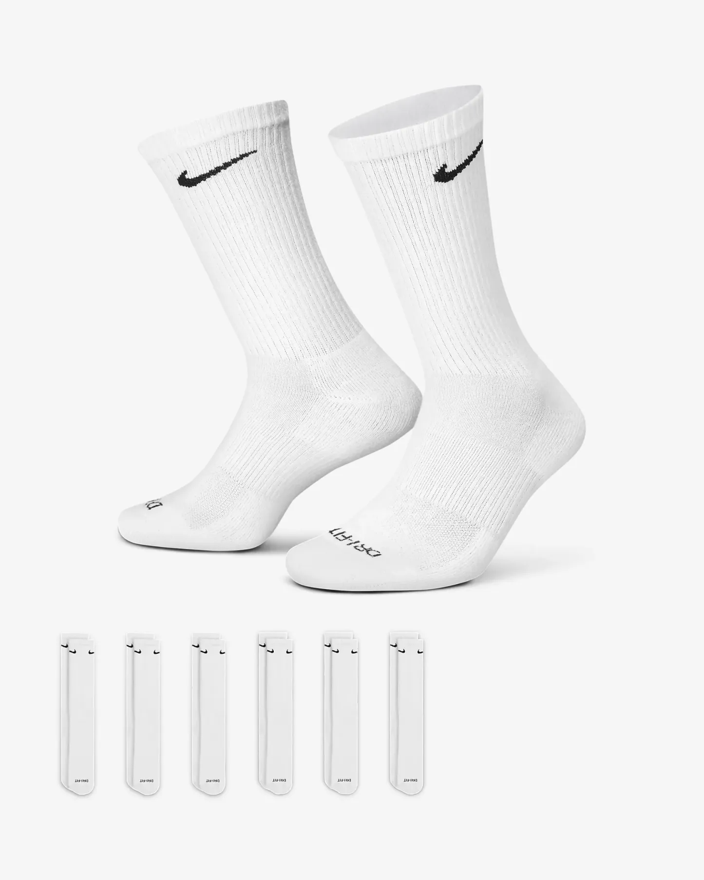 Training Crew Socks (6 Pairs)-OSI