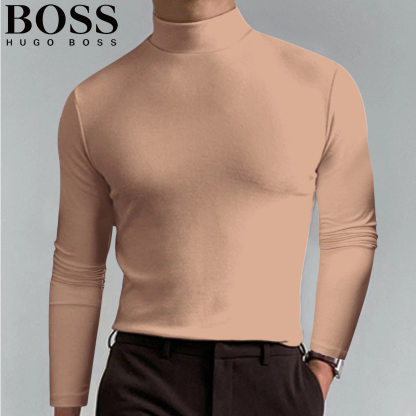 Men's Casual Round Neck Thermal Top-OSI