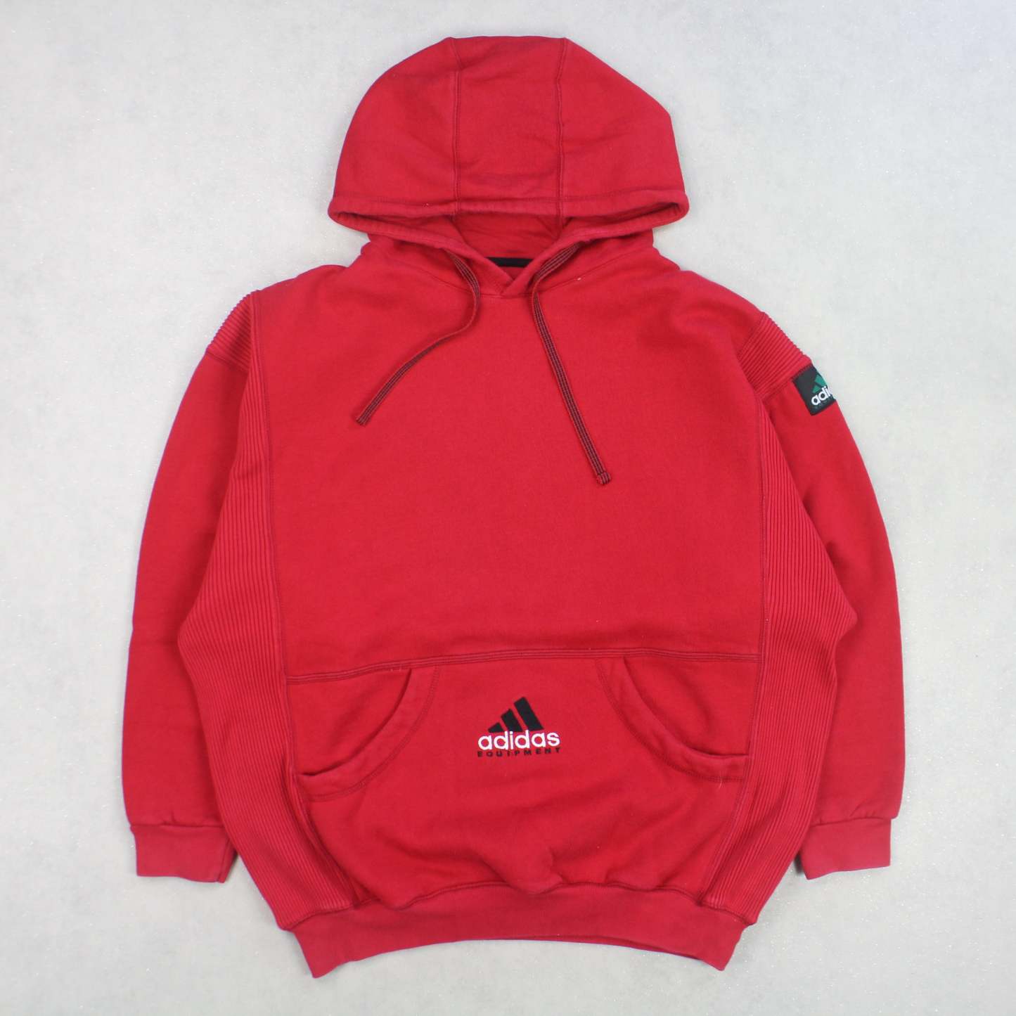 RARE 1990s EQT Hoodie Red-OSI