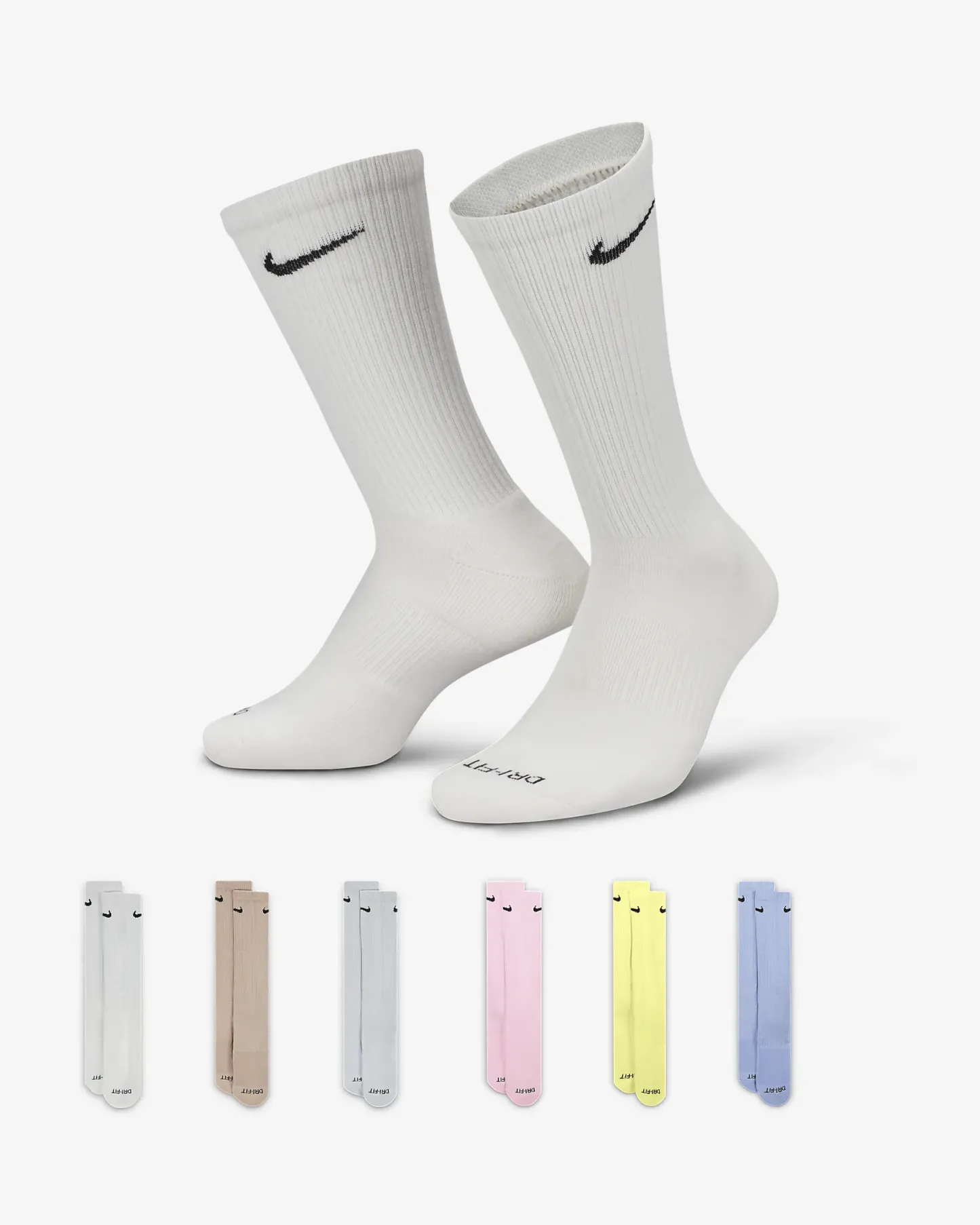 Training Crew Socks (6 Pairs)-OSI