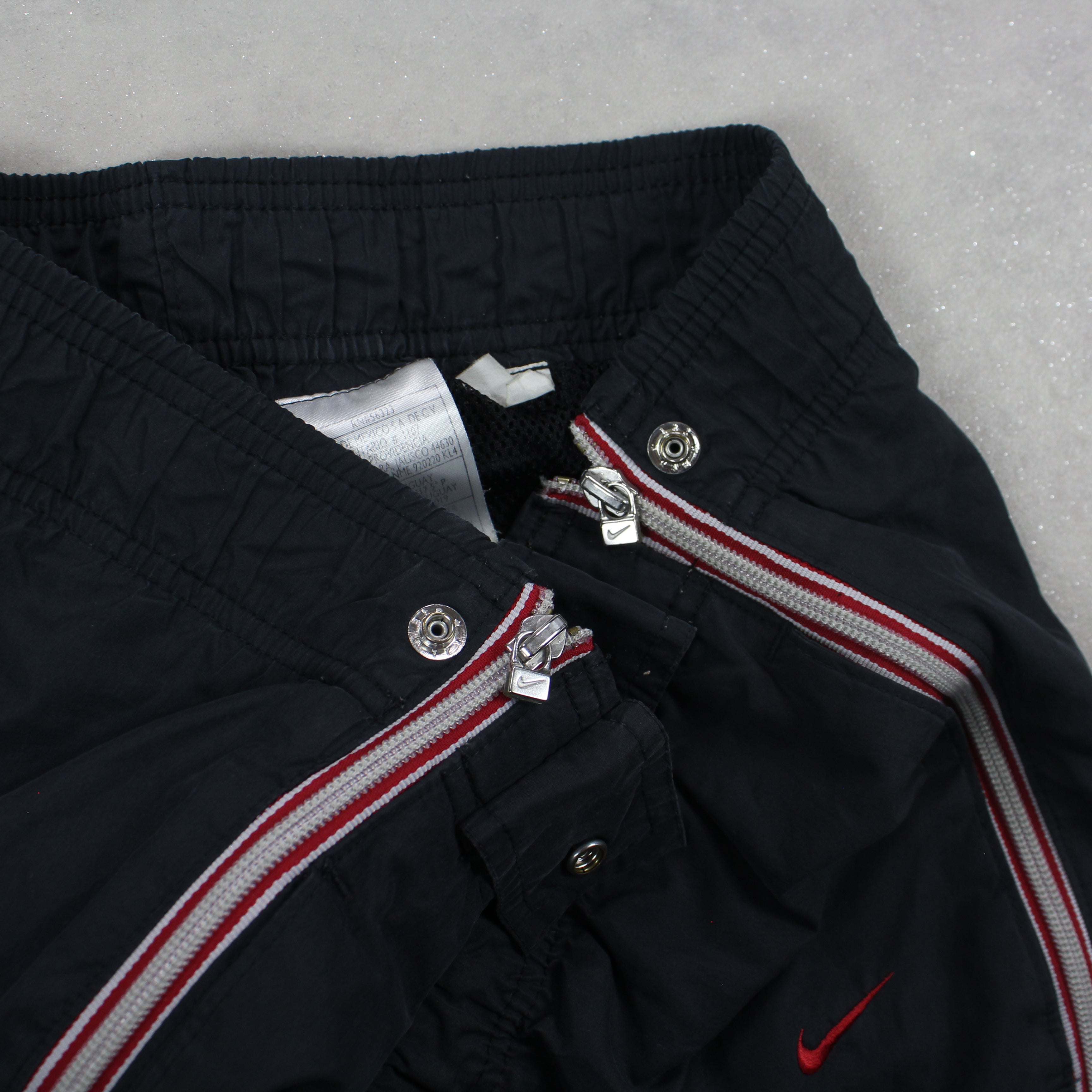RARE 2000s Baggy Trackpants Grey-OSI