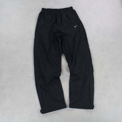 RARE 2000s Baggy Trackpants Black-OSI