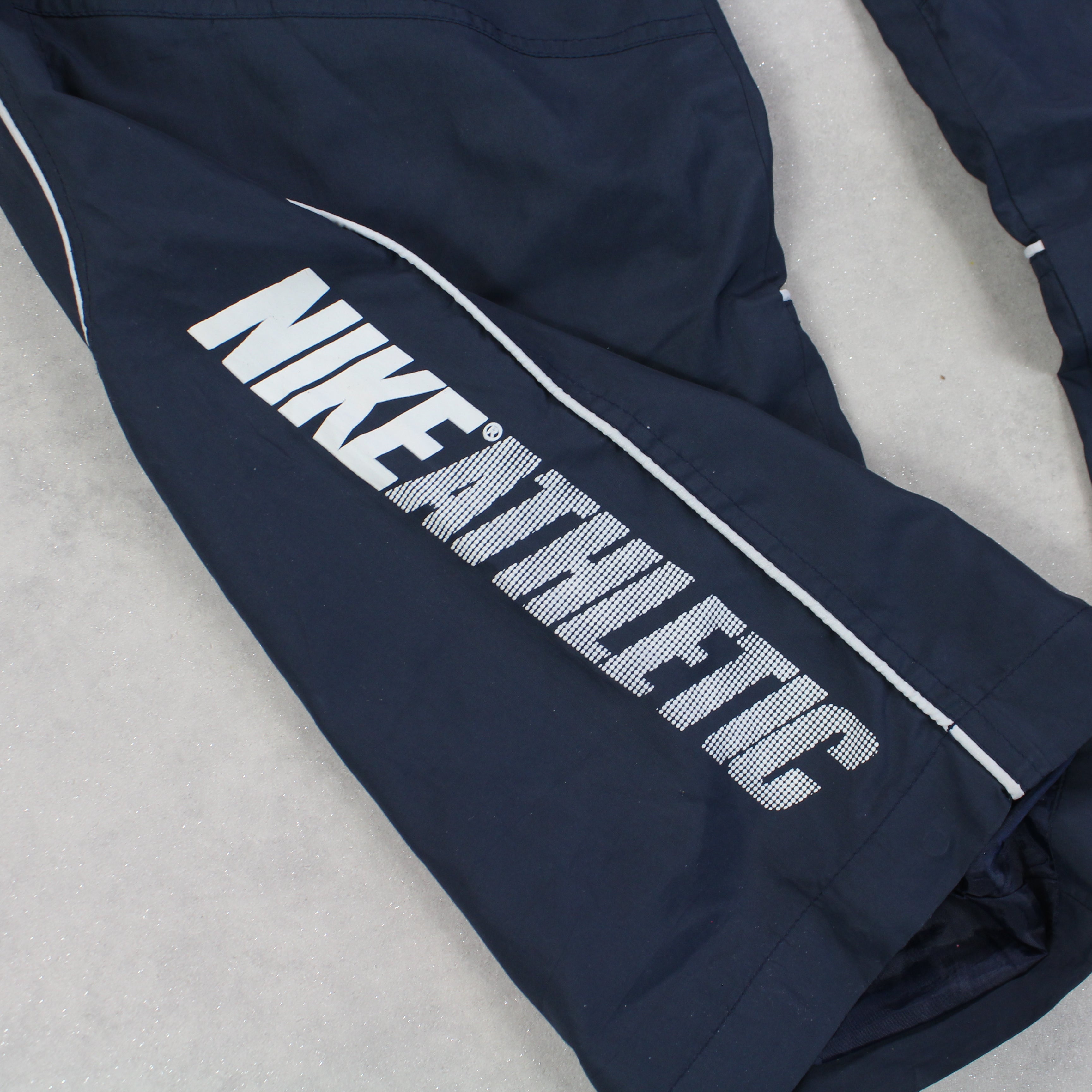 RARE 00s Athletic Trackpants Navy-OSI