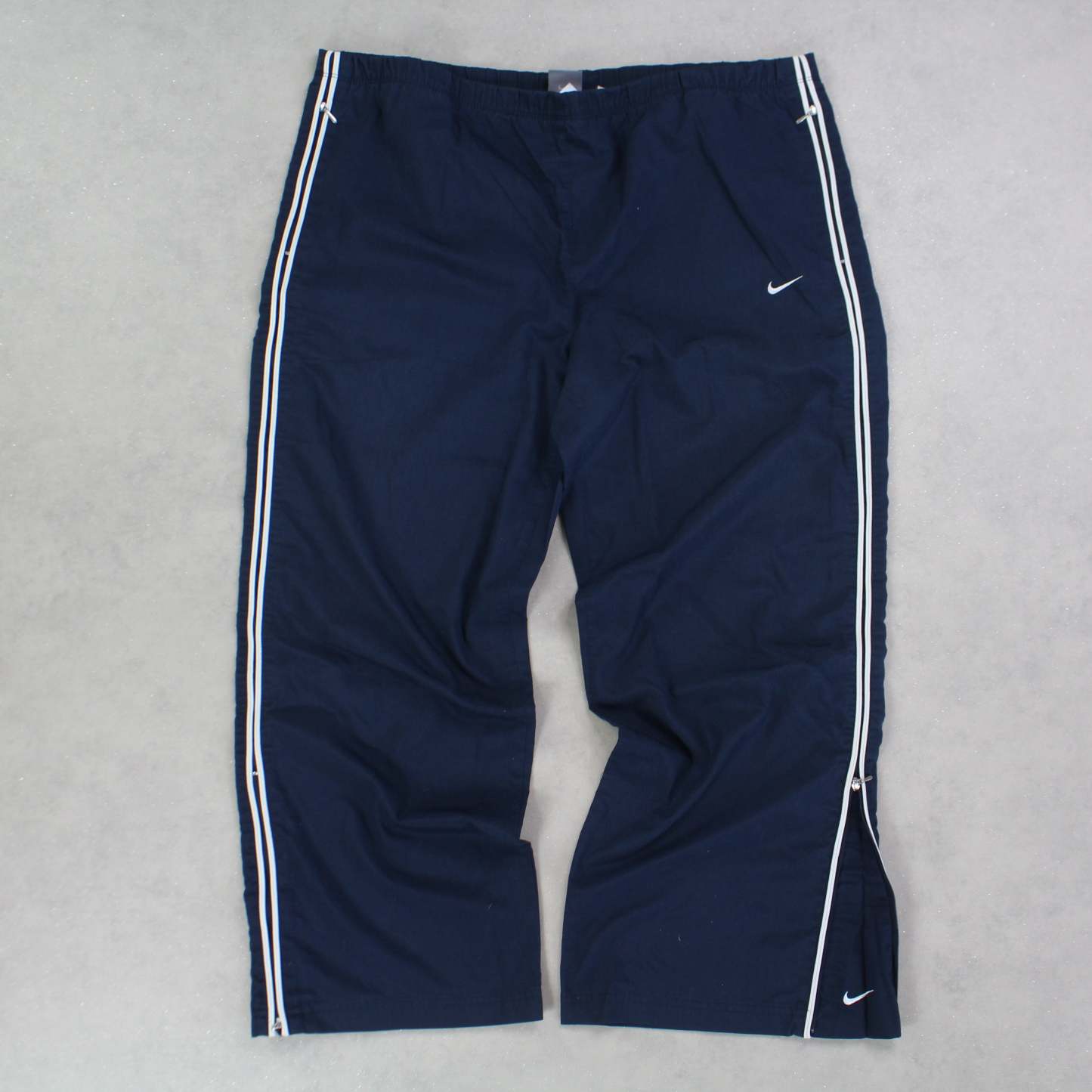 SUPER RARE 2000s Baggy Trackpants Navy-OSI