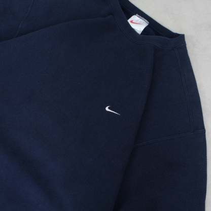 RARE 1990s Heavyweight  Sweatshirt Navy-OSI